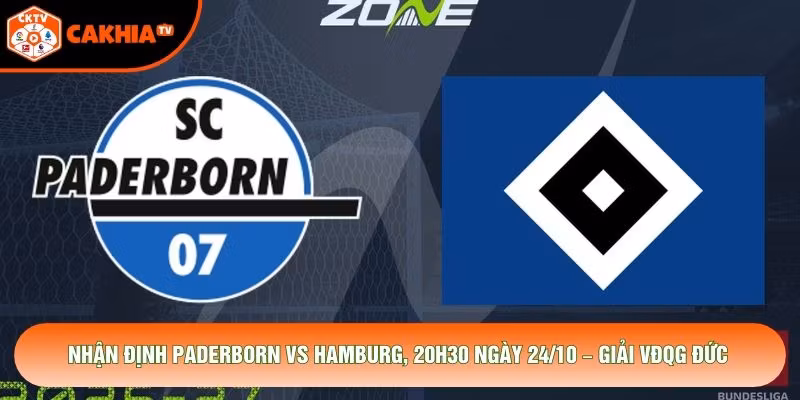 Nhận Định Paderborn Vs Hamburg, 20h30 Ngày 24/10 – Giải VĐQG Đức